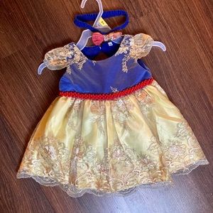 SOLD!  months Baby Dress Fancy Snow White